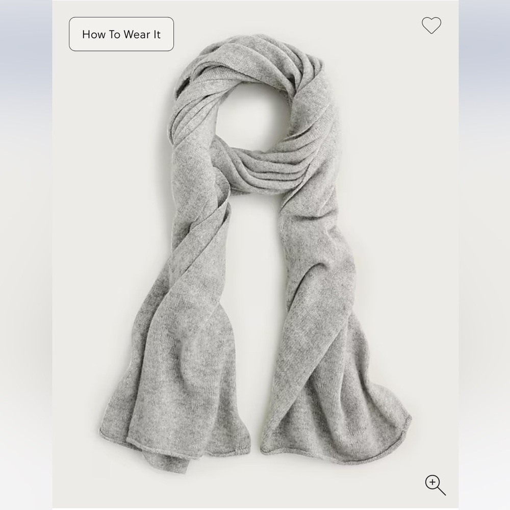 NWOT J.Crew Cashmere Wrap